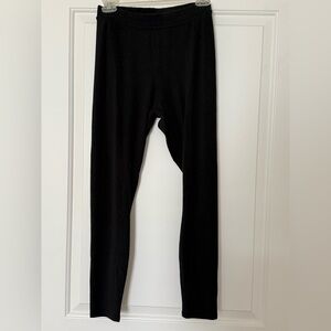 Alo ribbed leggings. Size Medium, Black.